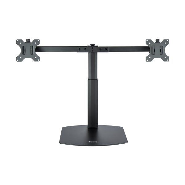 DB1727TN B 03 600x600 - Suporte de Mesa para Dois Monitores DB1727TN-B