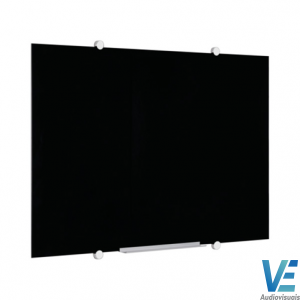 quadro vidro flow preto 300x300 - Quadro de Vidro Magnético Preto FLOW