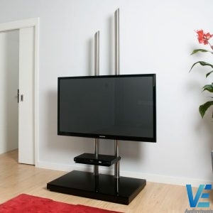 SP NIGRO 300x300 - Suporte de chão para TV 46-70” | SP NIGRO