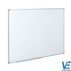 Quadro branco moldura 16x16 mm 300x300 - Quadro Branco Porcelana (Modelo Escolar)