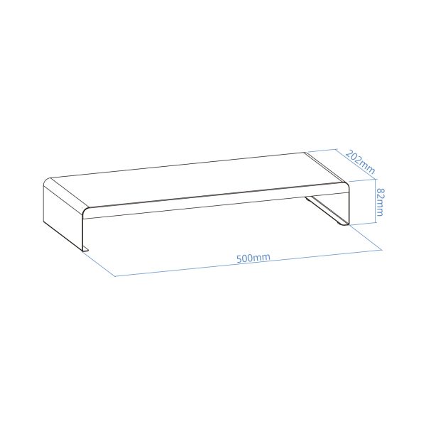 TQMR0121 02 600x600 - Suporte de elevação para monitor/laptop