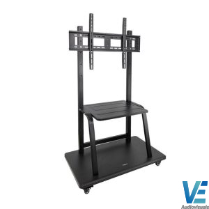 suporte de chao tooq c rodas p ecras 37 50 preto fs20101m b 300x300 - Suporte Móvel para Painel Interativo COLOSO